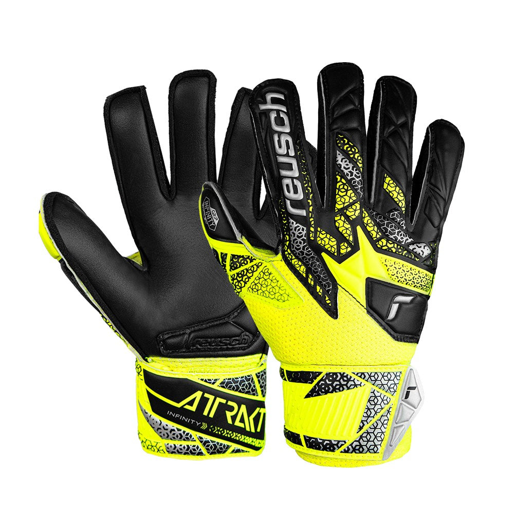 Attrakt Infinity Finger Support Junior Goalkeeper Gloves