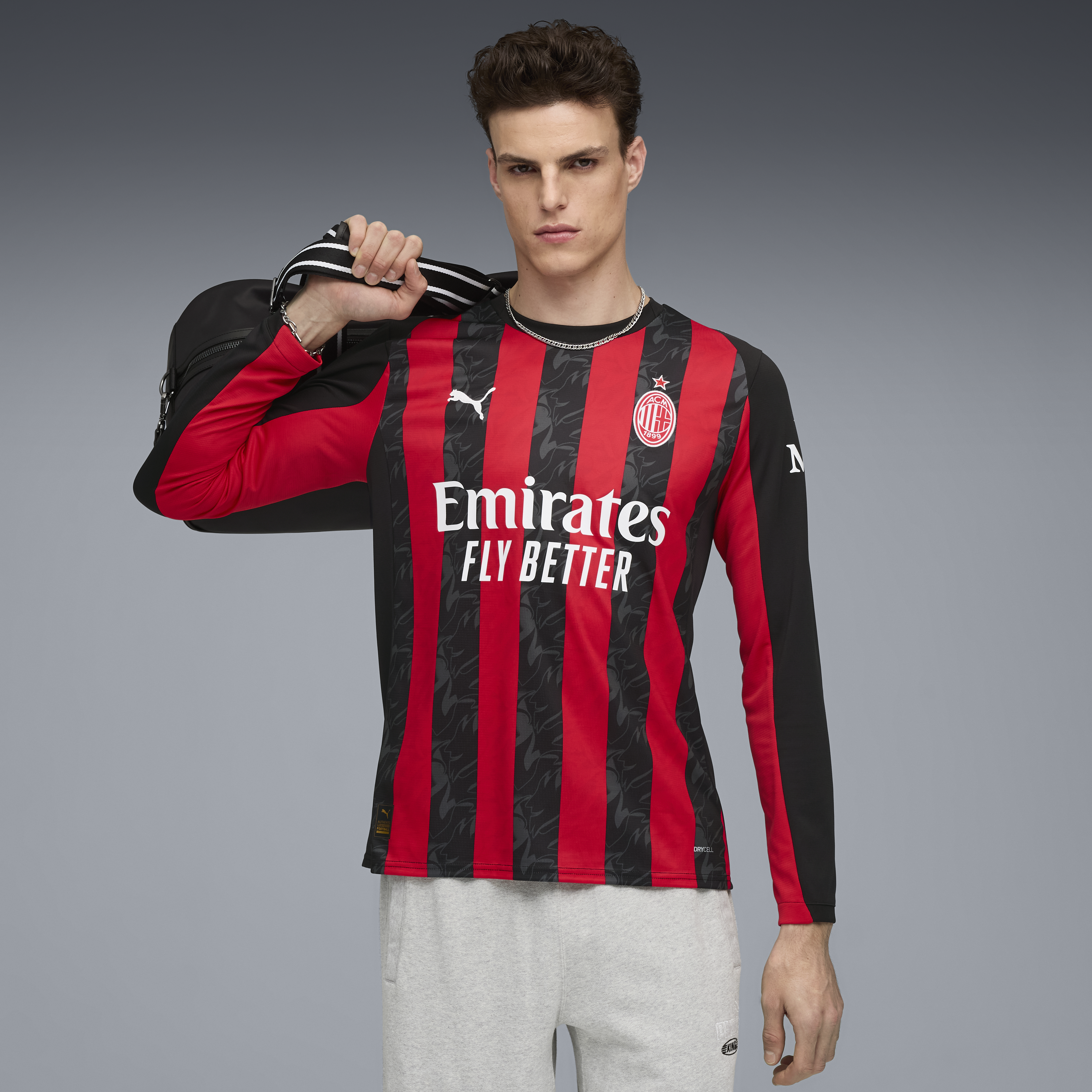 AC Milan Home Jersey Replica Long Sleeve - Puma – Starting Eleven