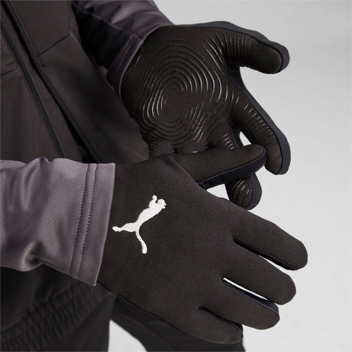 PUMA Player Gloves – IndividualWINTERIZED | Black/White