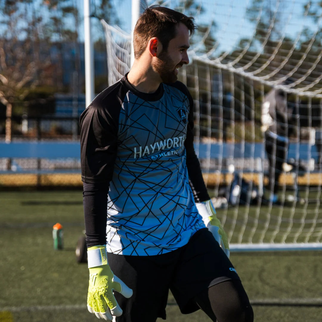 SET GK Zenith I Neon Yellow Goalkeeper Gloves