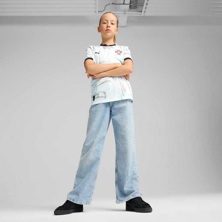 Kids' Portugal Away Jersey 2025/26 – Official Youth Kit