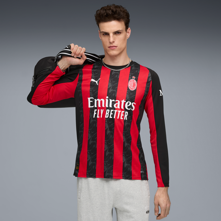 AC Milan Home Jersey Replica Long Sleeve - Puma