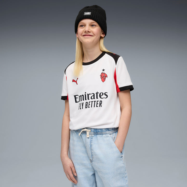 Kids' AC Milan Away Jersey 2025/26 – Official Youth Kit