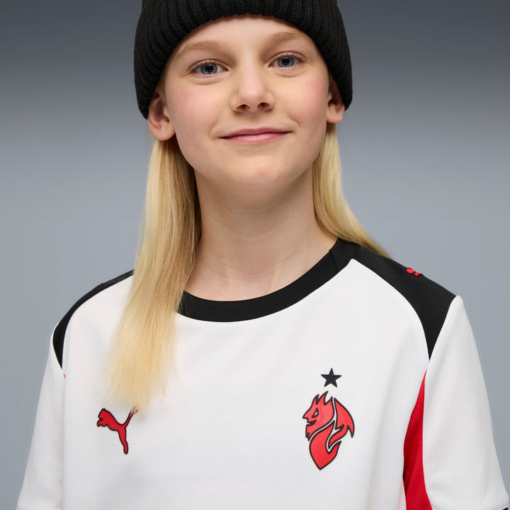 Kids' AC Milan Away Jersey 2025/26 – Official Youth Kit