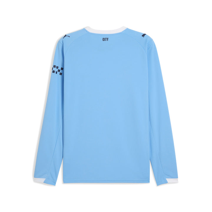 Manchester City Home Jersey Replica Long Sleeve