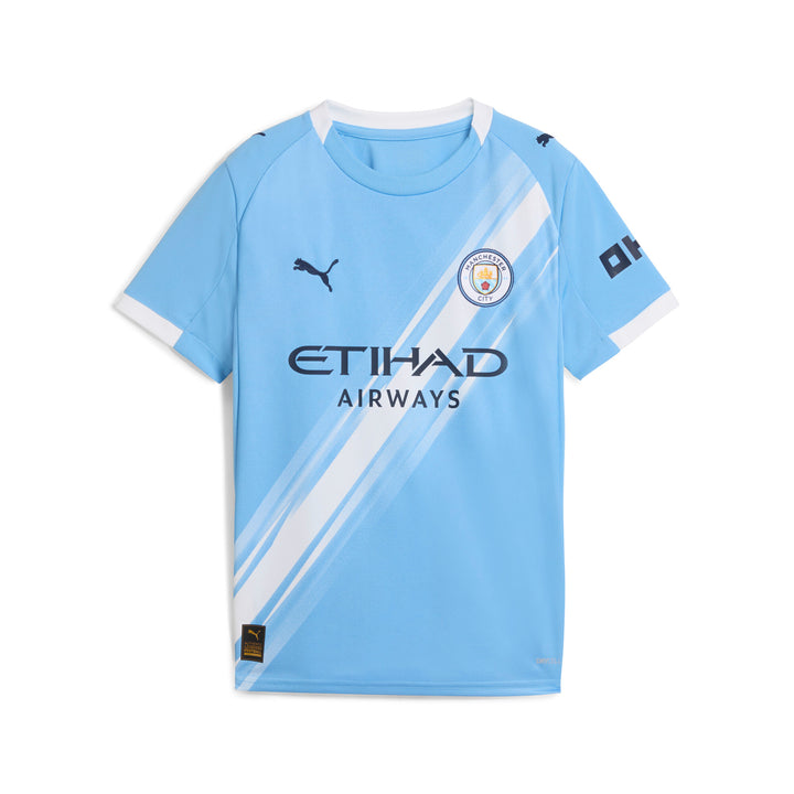 Kids' Manchester City Home Jersey 2025/26 - Official Youth Kit