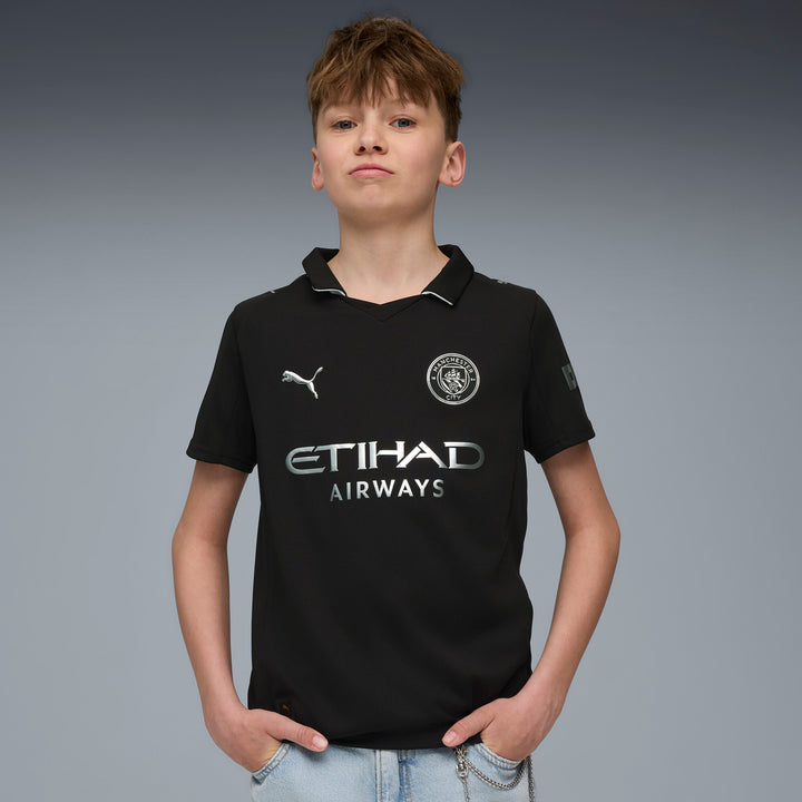 Kids' Manchester City Away Jersey 2025/26 – Official Youth Kit