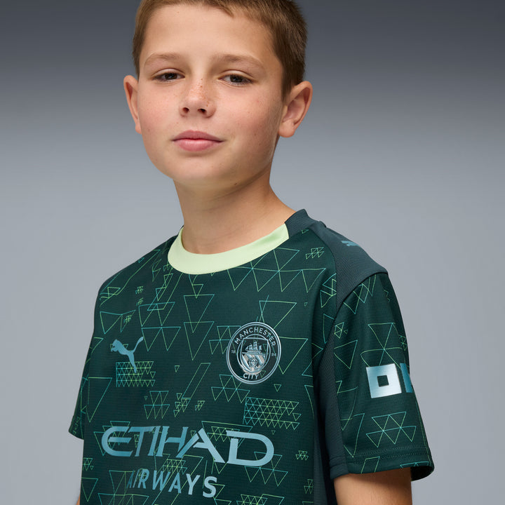 Kids' Manchester City EA SPORTS FC Jersey 2025/26 – Official Youth Kit