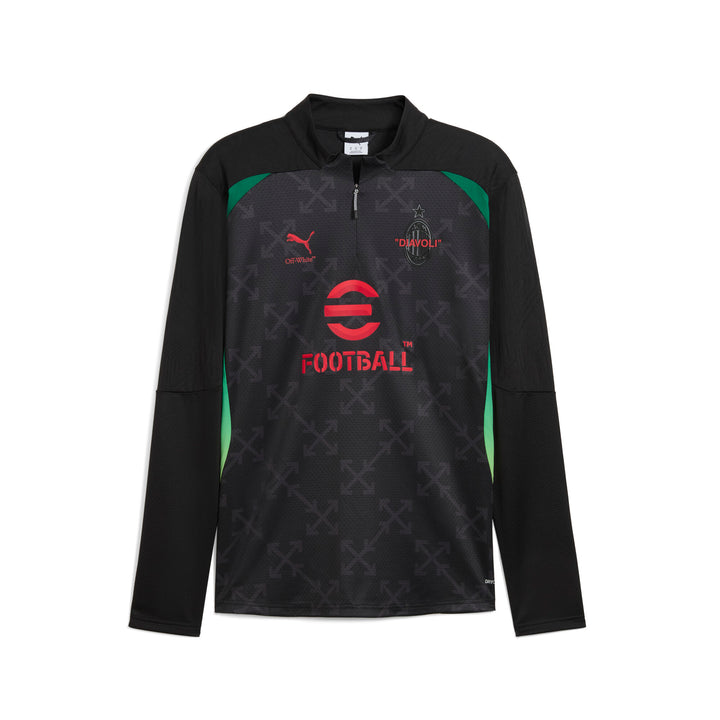 ACM X OFF-WHITE PRE MATCH 1/4-ZIP Long Sleeve Top