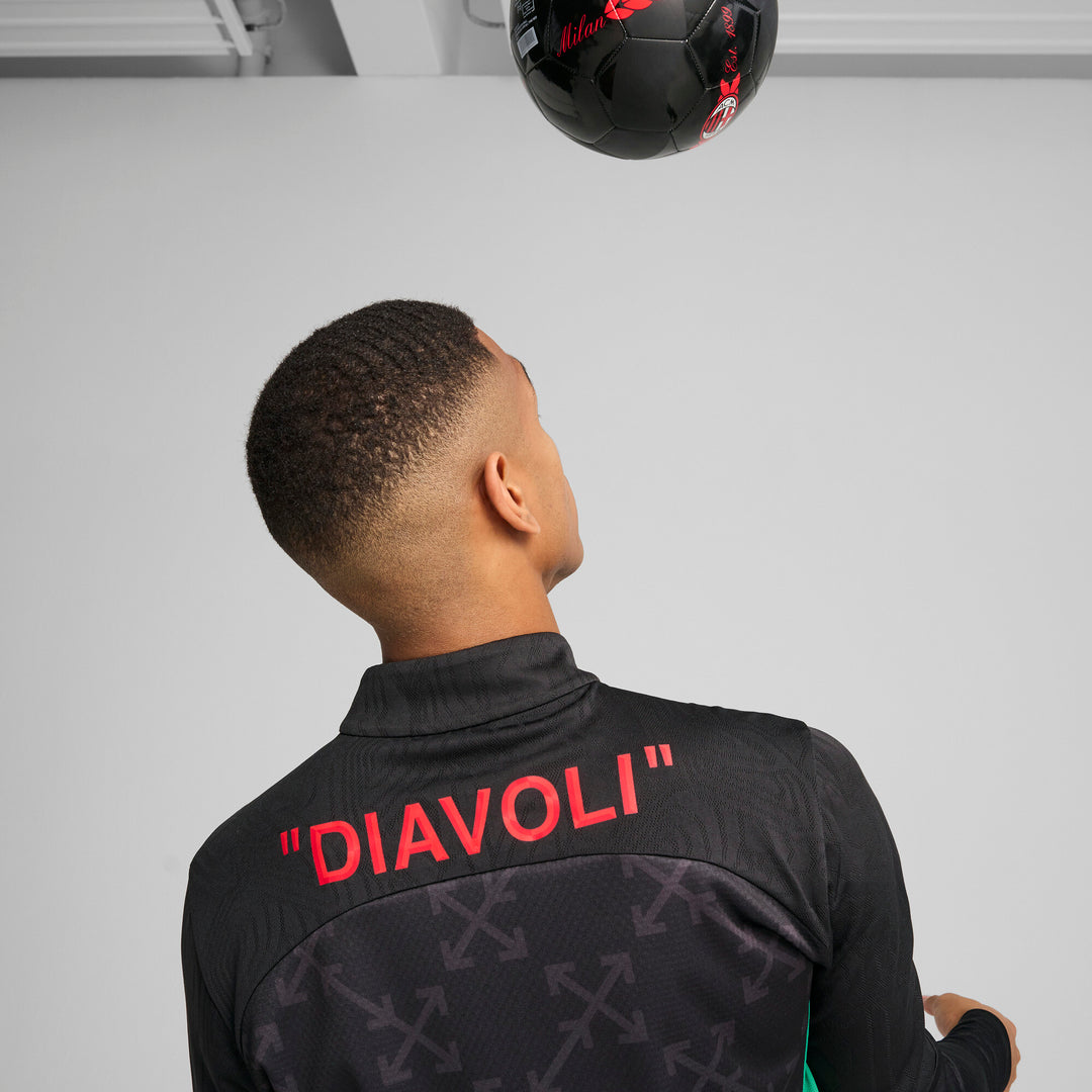 ACM X OFF-WHITE PRE MATCH 1/4-ZIP Long Sleeve Top